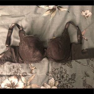 30FF/30H Alegro Lingerie Gray Lace Bra